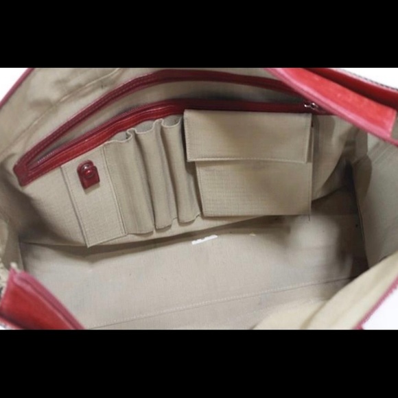 Vintage Tote by Bosca with Matching Wallet... - Picture 3 of 7